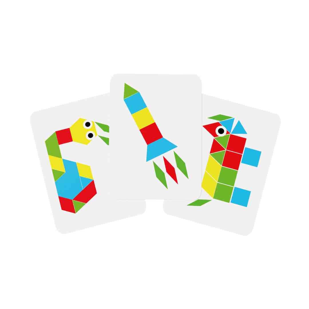 Pangram Geometric Shapes Puzzle Set | Discover, Learn, and Play| Engaging Educational Exploration! - Fun Learning Store