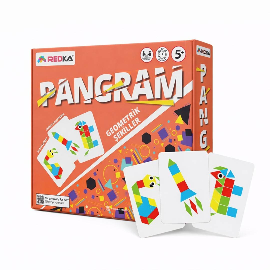 Pangram Geometric Shapes Puzzle Set | Discover, Learn, and Play| Engaging Educational Exploration! - Fun Learning Store