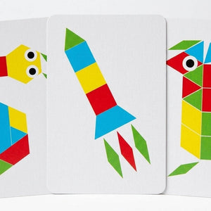 Pangram Geometric Shapes Puzzle Set | Discover, Learn, and Play| Engaging Educational Exploration! - Fun Learning Store