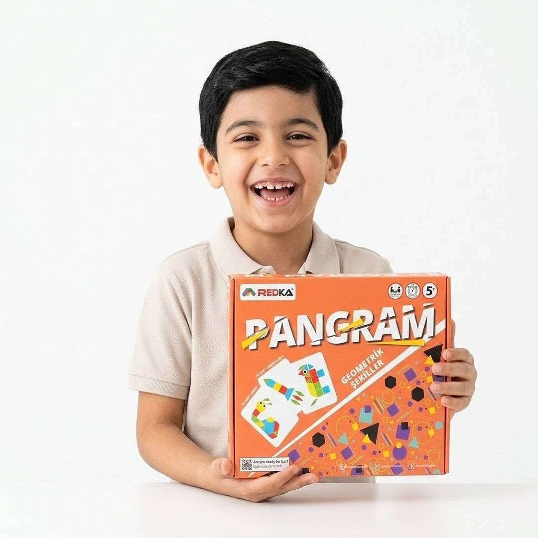 Pangram Geometric Shapes Puzzle Set | Discover, Learn, and Play| Engaging Educational Exploration! - Fun Learning Store