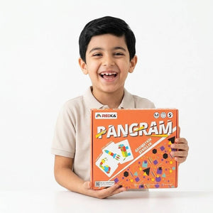 Pangram Geometric Shapes Puzzle Set | Discover, Learn, and Play| Engaging Educational Exploration! - Fun Learning Store