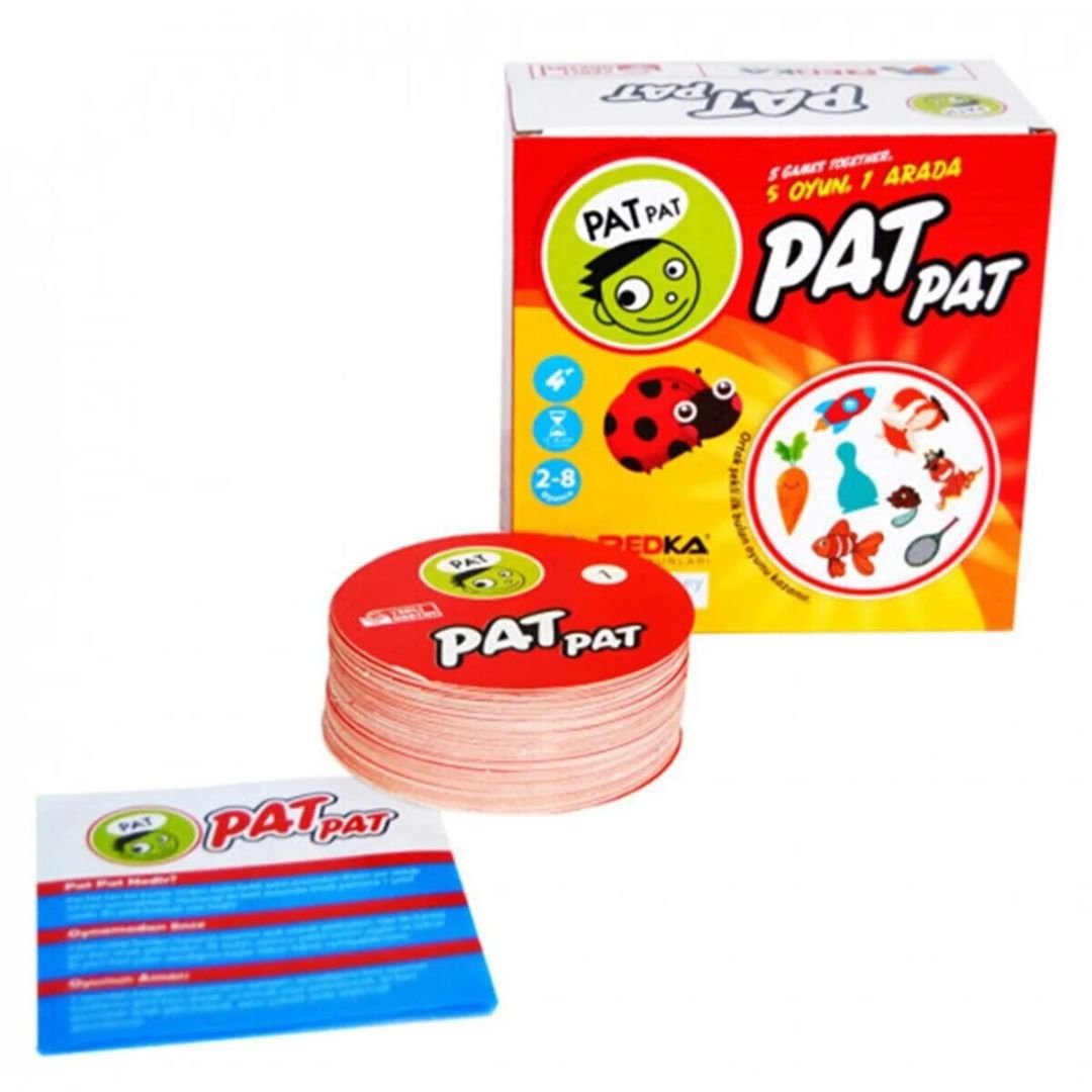 Pat Pat Board Game |Tell The Difference Between The Two Cards! - Fun Learning Store
