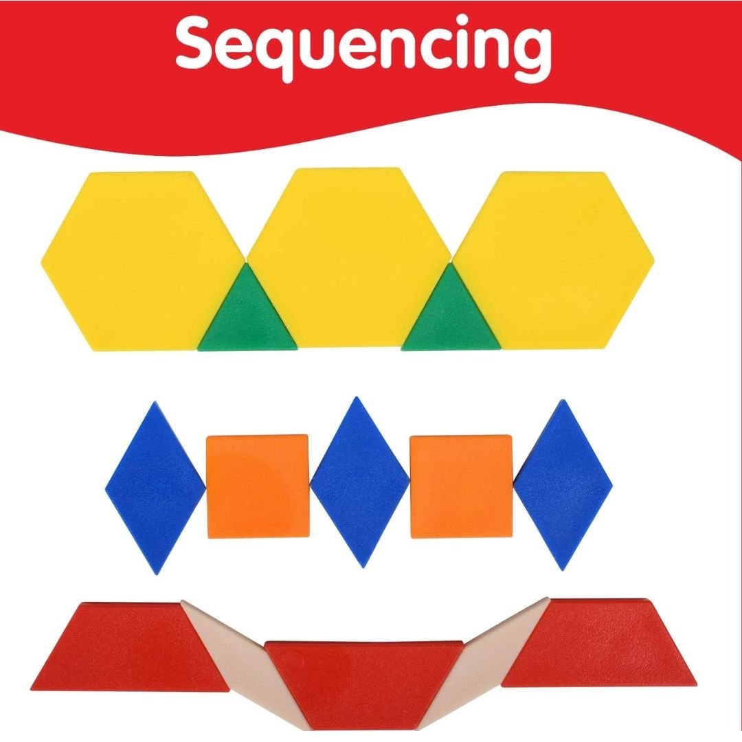 Fun Patterns Solid Pattern Solid Blocks Building Game - 96 Pcs – Fun Learning Store