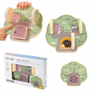 Peek-A-Boo Tree: Where Woodland Friends Hide and Seek! - Fun Learning Store