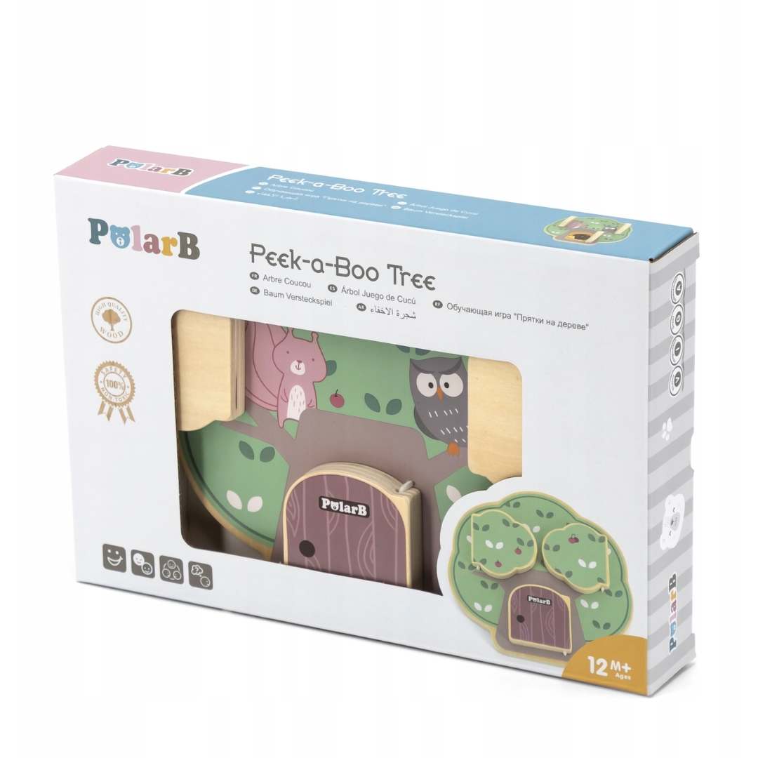 Peek-A-Boo Tree: Where Woodland Friends Hide and Seek! - Fun Learning Store