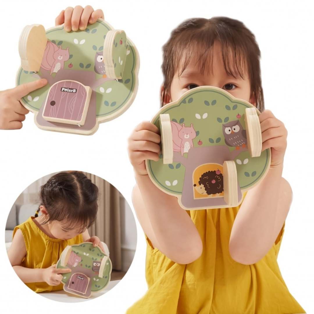 Peek-A-Boo Tree: Where Woodland Friends Hide and Seek! - Fun Learning Store