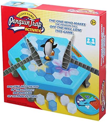 Penguin Trap Puzzle Table Game Icebreaking Game Save The Penguin Kids Early Education Family Game Penguin Break Ice Block Hammer - Fun Learning Store