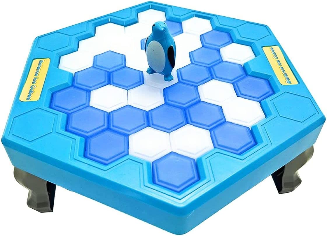 Penguin Trap Puzzle Table Game Icebreaking Game Save The Penguin Kids Early Education Family Game Penguin Break Ice Block Hammer - Fun Learning Store