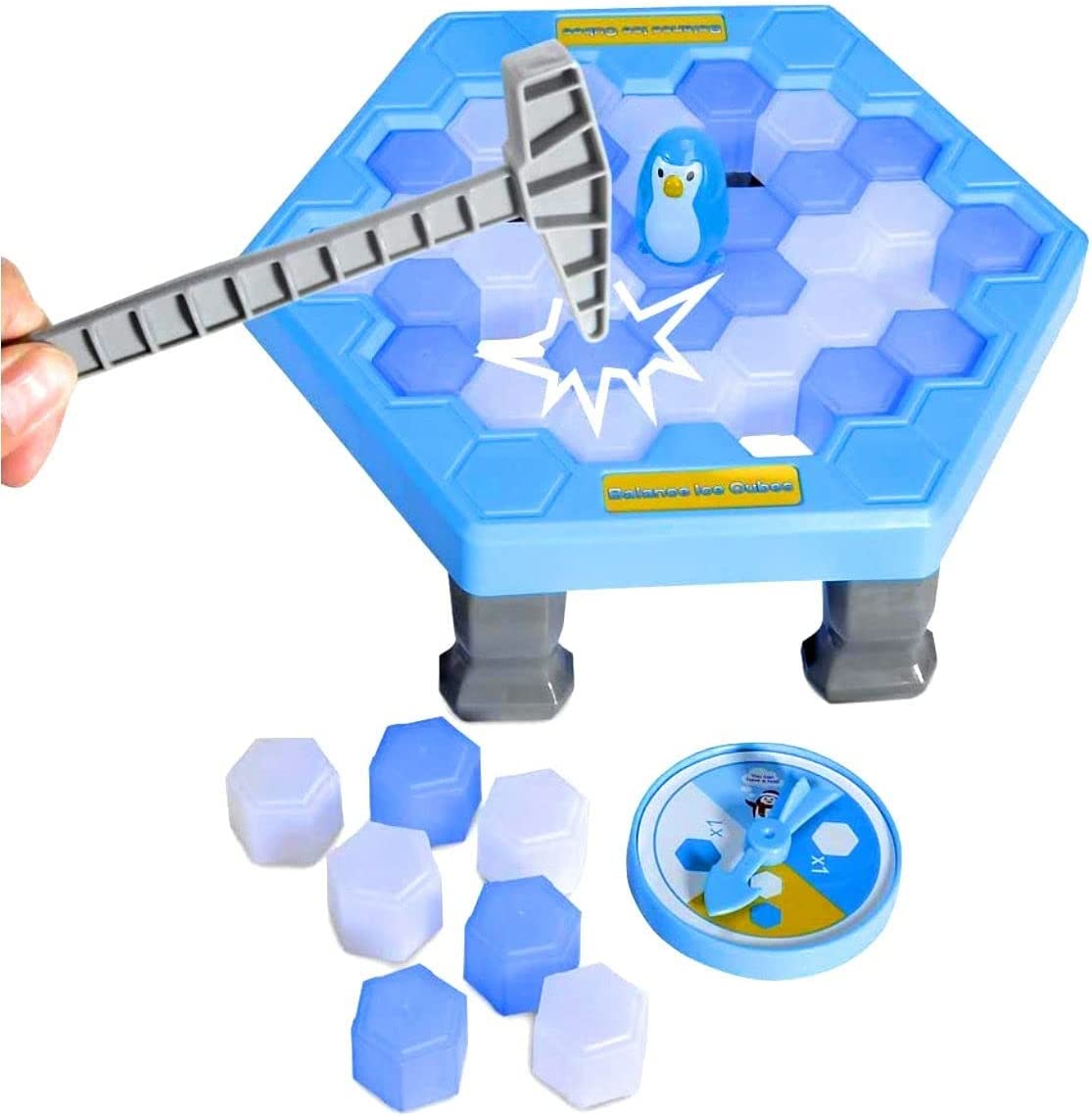 Penguin Trap Puzzle Table Game Icebreaking Game Save The Penguin Kids Early Education Family Game Penguin Break Ice Block Hammer - Fun Learning Store