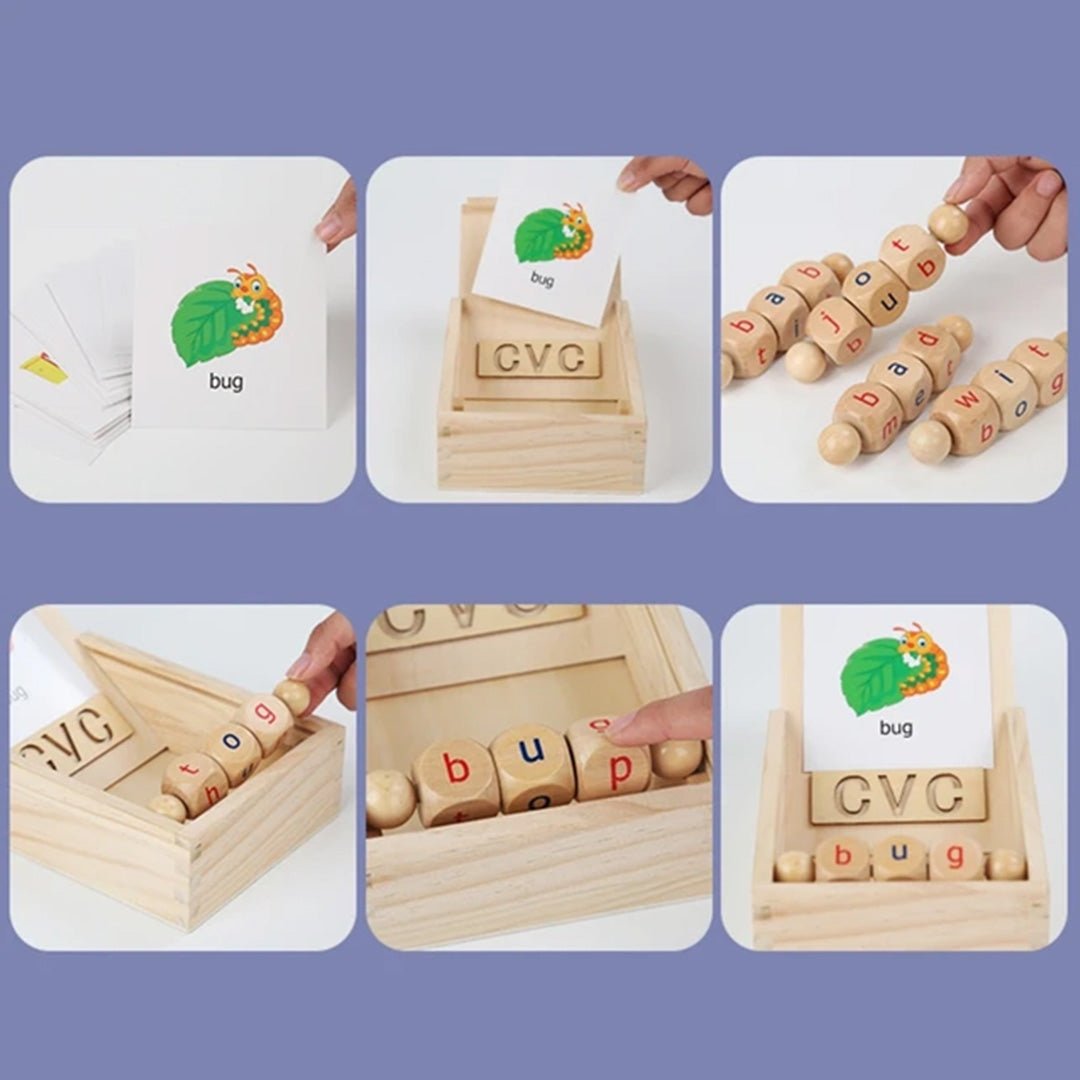 Phonics CVC Game – Fun Learning Tool for Kids to Master Letter Sounds and Vocabulary - Fun Learning Store