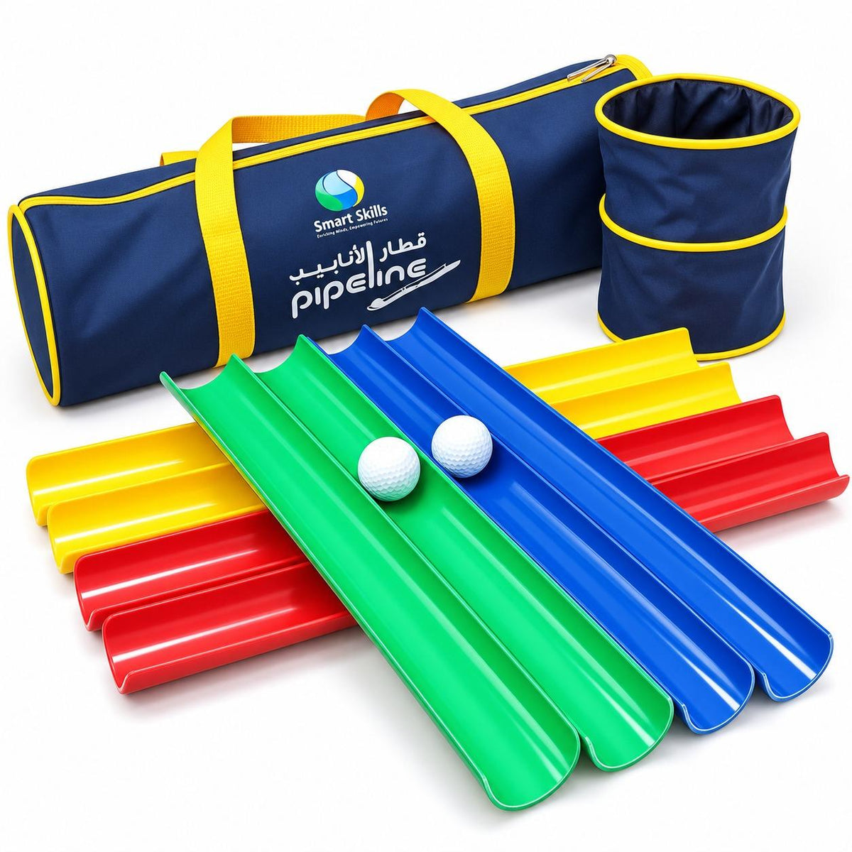 Pipe Line Train – Teamwork, Leadership & Coordination Challenge - Fun Learning Store