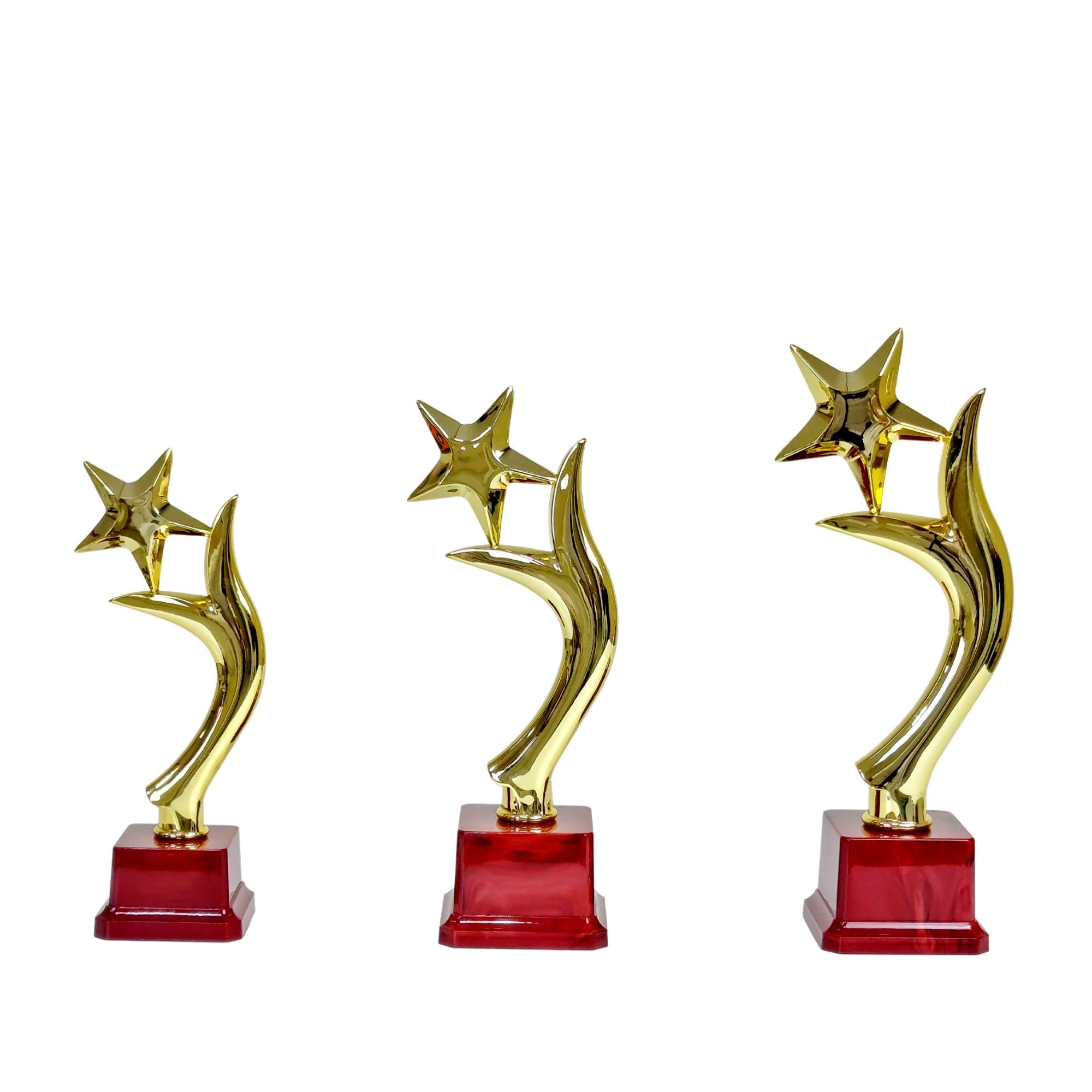 Plastic Golden Trophy Cup for Winner Kids - Star Shaped - Fun Learning Store