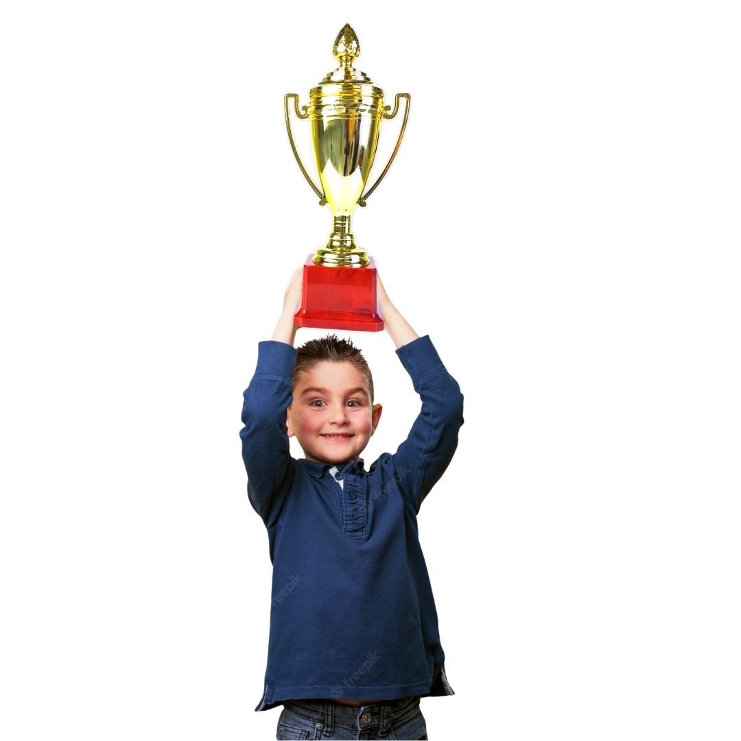 Plastic Golden Trophy Cup for Winner Kids - Fun Learning Store