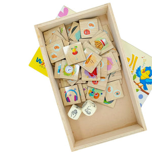 Play With The Senses – Wooden Sensory Matching Cards for Kids - Fun Learning Store