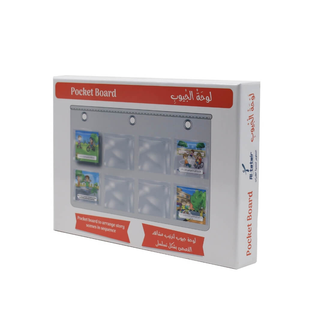 Pocket Board for Story Sequencing - Interactive Educational Tool for Kids - Fun Learning Store