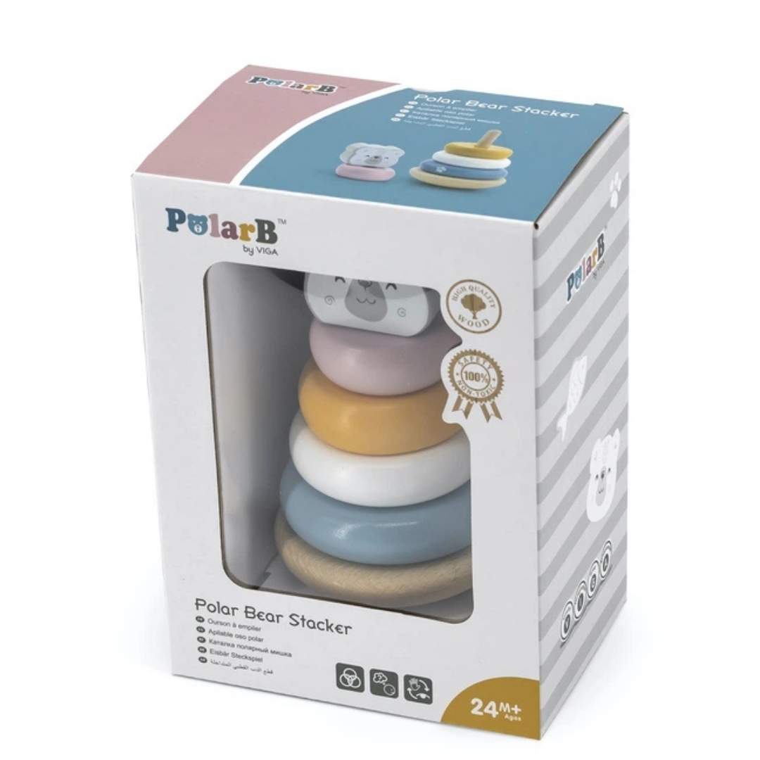 Polar Bear Stacker: The Perfect Creative Building Buddy - Fun Learning Store