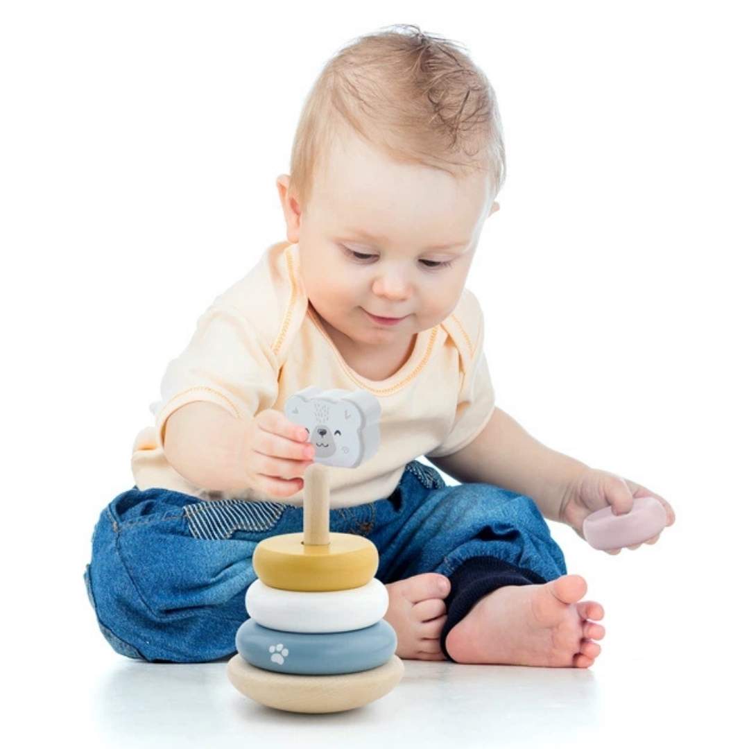 Polar Bear Stacker: The Perfect Creative Building Buddy - Fun Learning Store