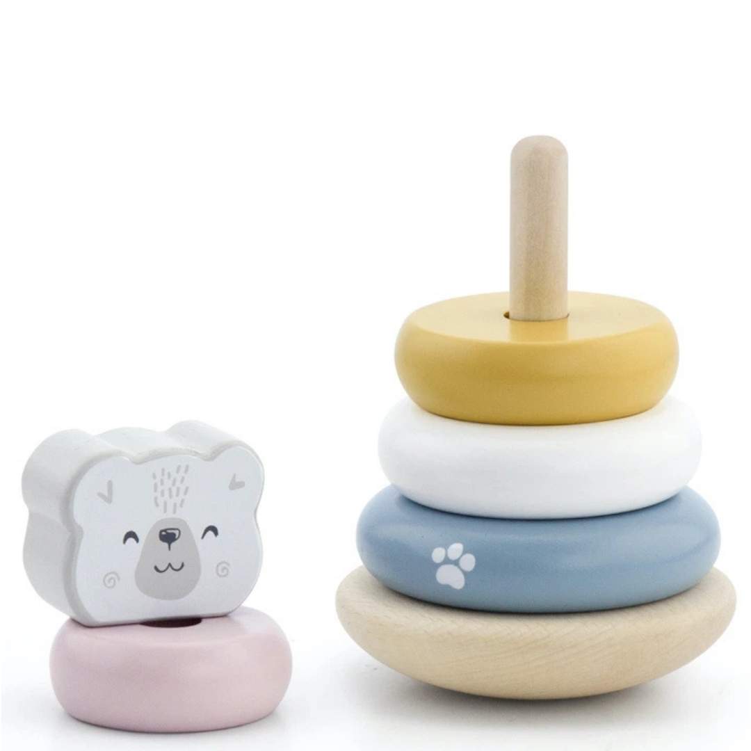 Polar Bear Stacker: The Perfect Creative Building Buddy - Fun Learning Store