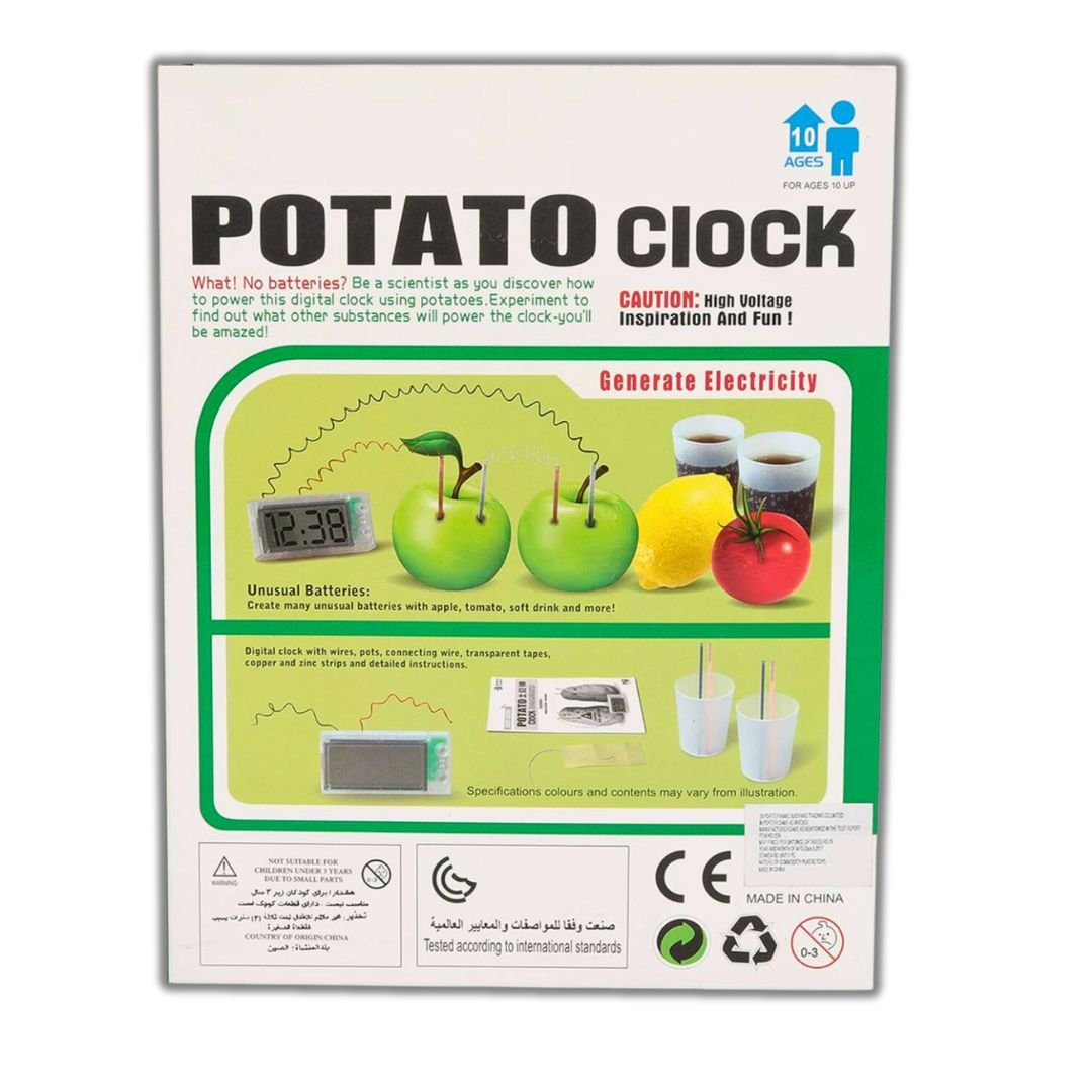 Potato Clock Chemical Experiment - STEM Educational DIY Kit for Kids - Fun Learning Store