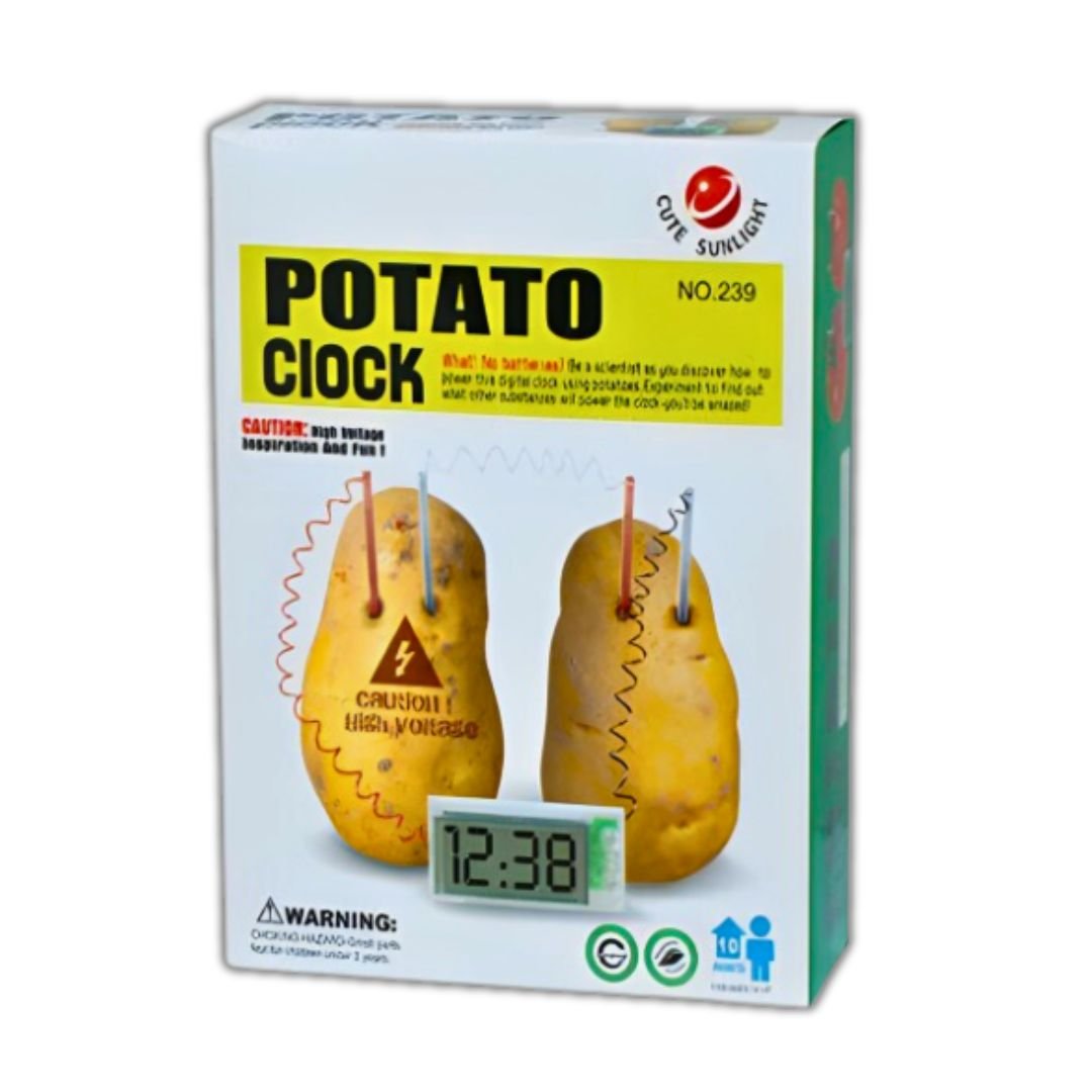 Potato Clock Chemical Experiment - STEM Educational DIY Kit for Kids - Fun Learning Store