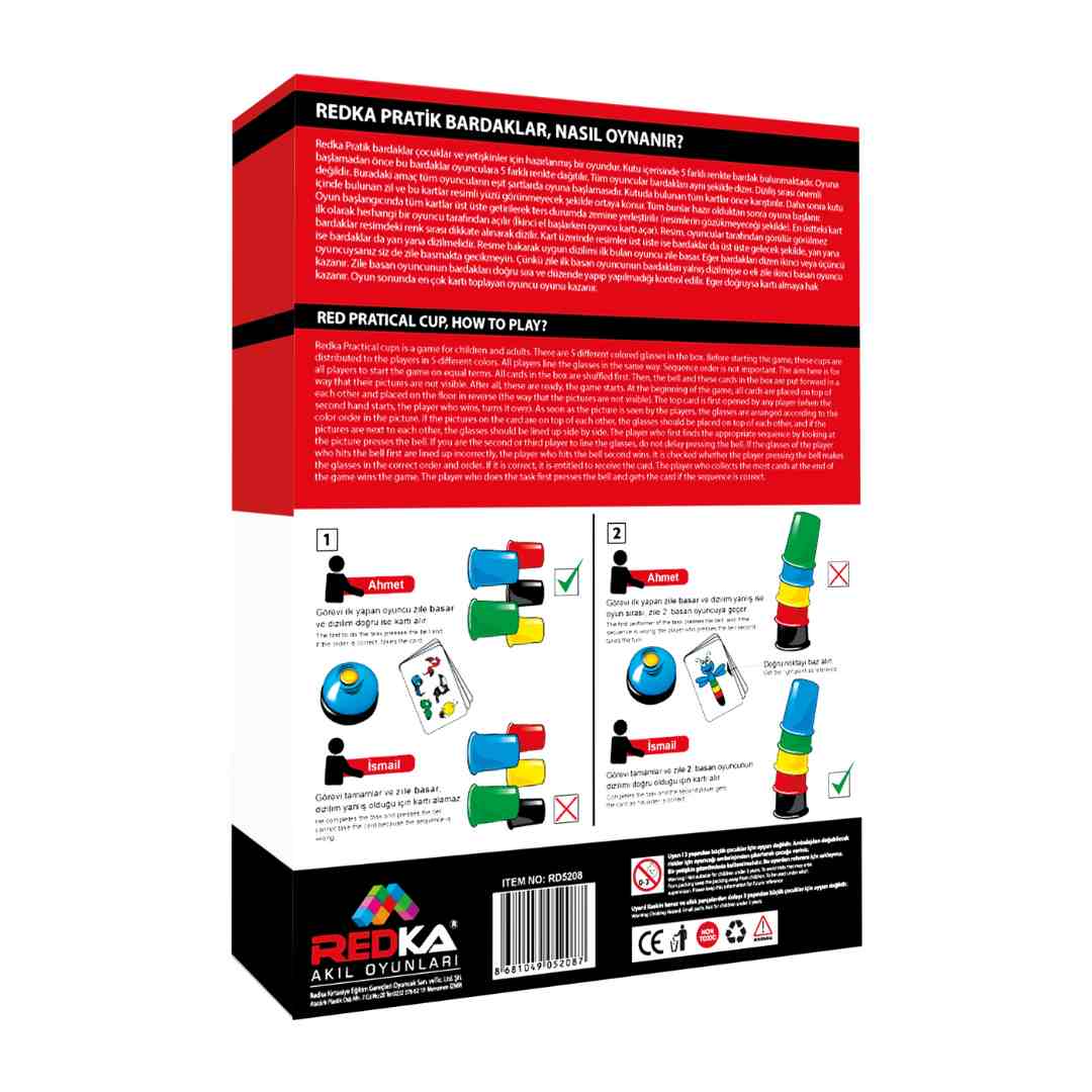 Practical Cups and Matching Game | Double the Fun for Family Game Night - Fun Learning Store