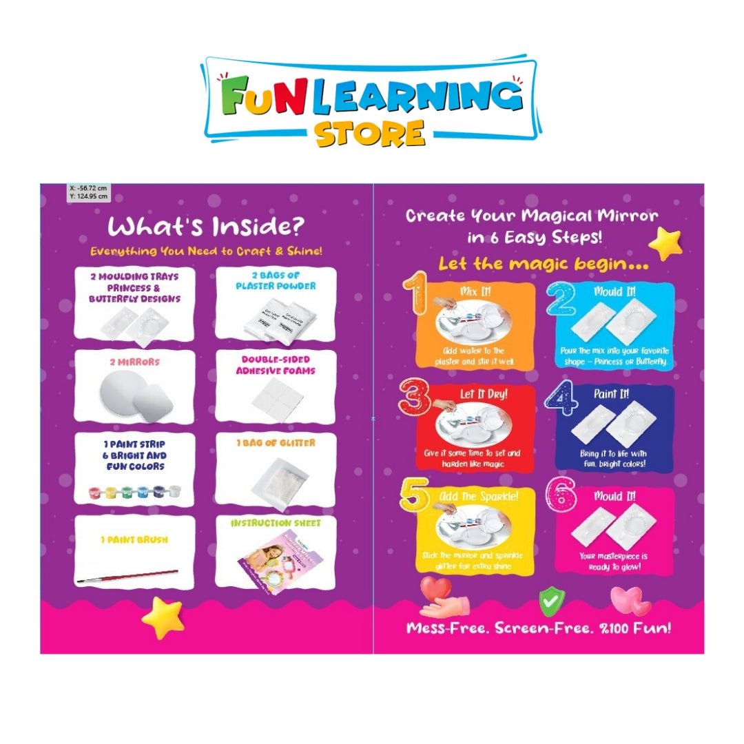 Princess Mirror Kit – Create Your Magical Mirror! - Fun Learning Store
