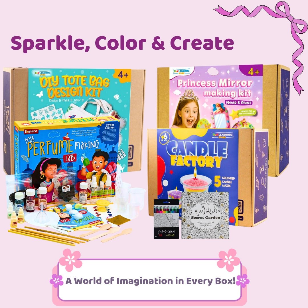 Princess Summer Kit – The Ultimate 5 - in - 1 DIY & Creativity Bundle for Girls! - Fun Learning Store