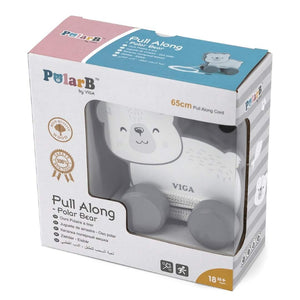 Pull-Along Buddy - Polar Bear : The Perfect Walking Companion - Fun Learning Store