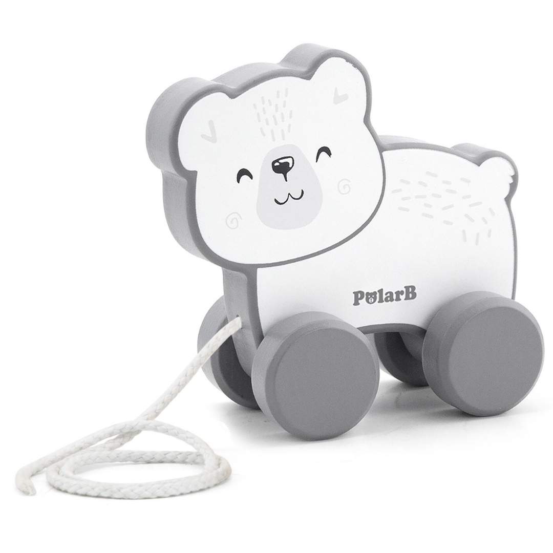 Pull-Along Buddy - Polar Bear : The Perfect Walking Companion - Fun Learning Store