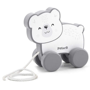 Pull-Along Buddy - Polar Bear : The Perfect Walking Companion - Fun Learning Store