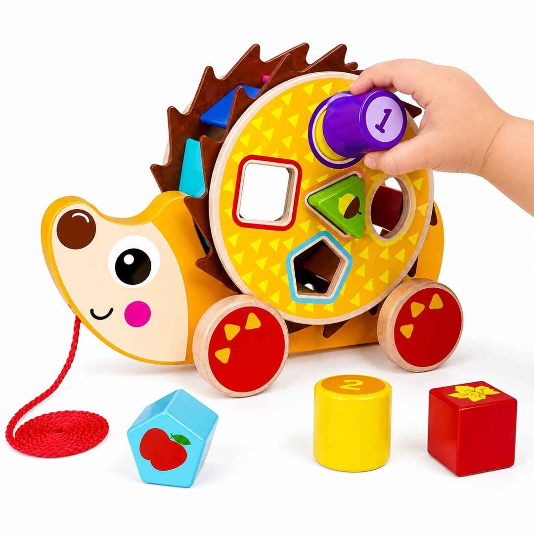 Pull Along Hedgehog – The Perfect Companion For First Adventures - Fun Learning Store