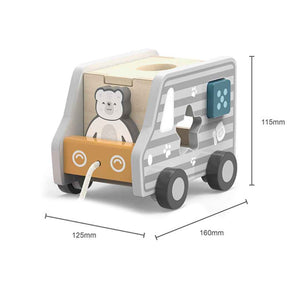 Pull-Along Shape Sorting Truck: Learn, Pull, and Play! - Fun Learning Store