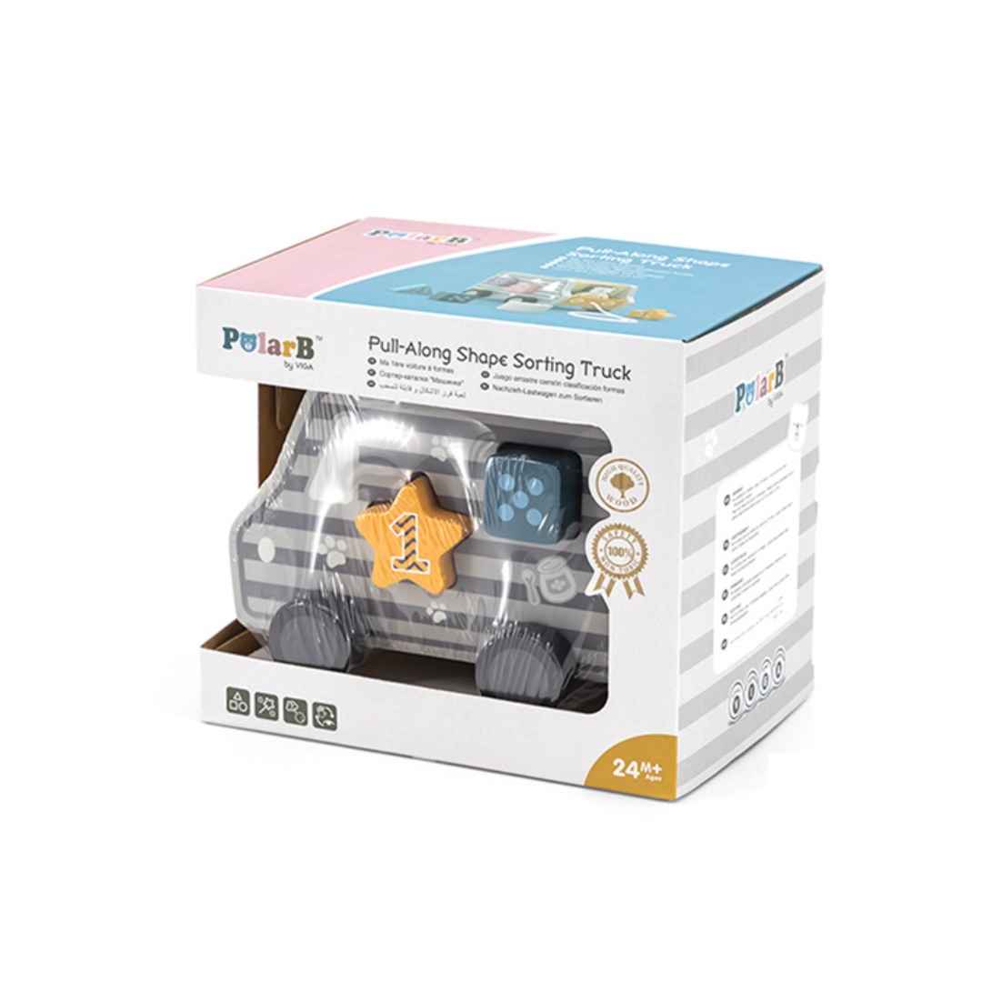 Pull-Along Shape Sorting Truck: Learn, Pull, and Play! - Fun Learning Store