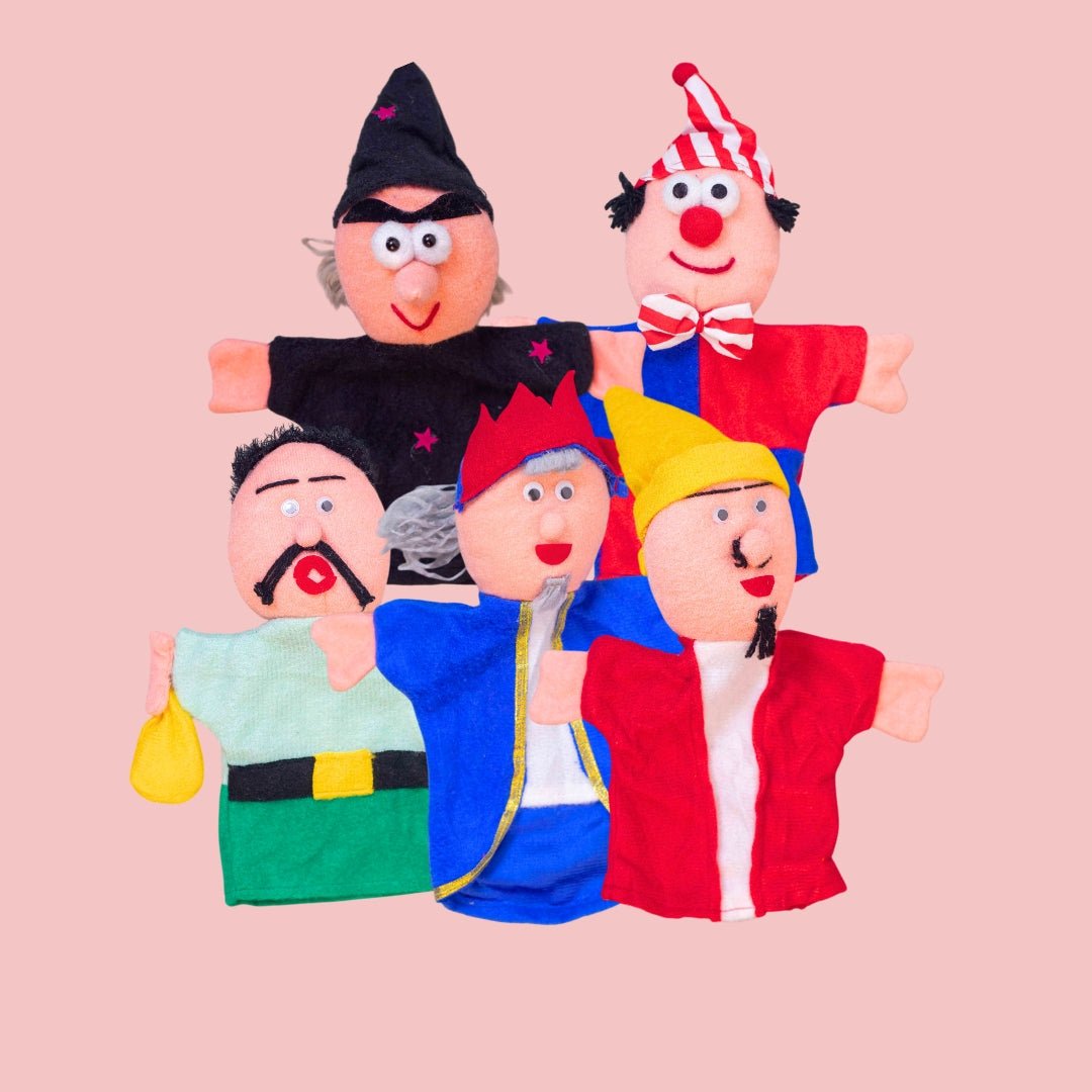Puppet Parade – Fantasy Character Collection - 5 fictitious Characters - Fun Learning Store