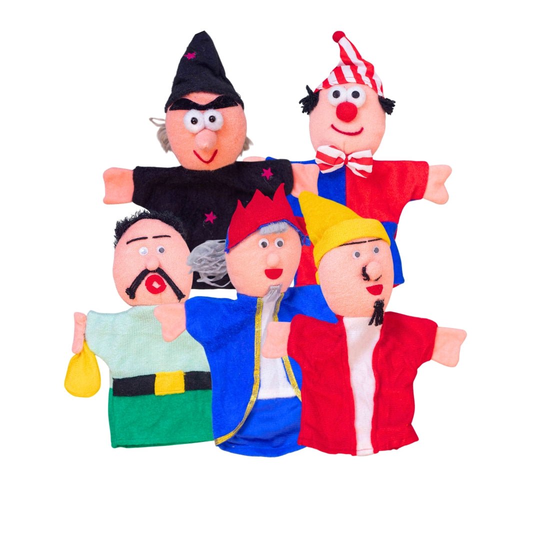 Puppet Parade – Fantasy Character Collection - 5 fictitious Characters - Fun Learning Store