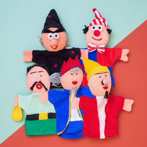 Puppet Parade – Fantasy Character Collection - 5 fictitious Characters - Fun Learning Store
