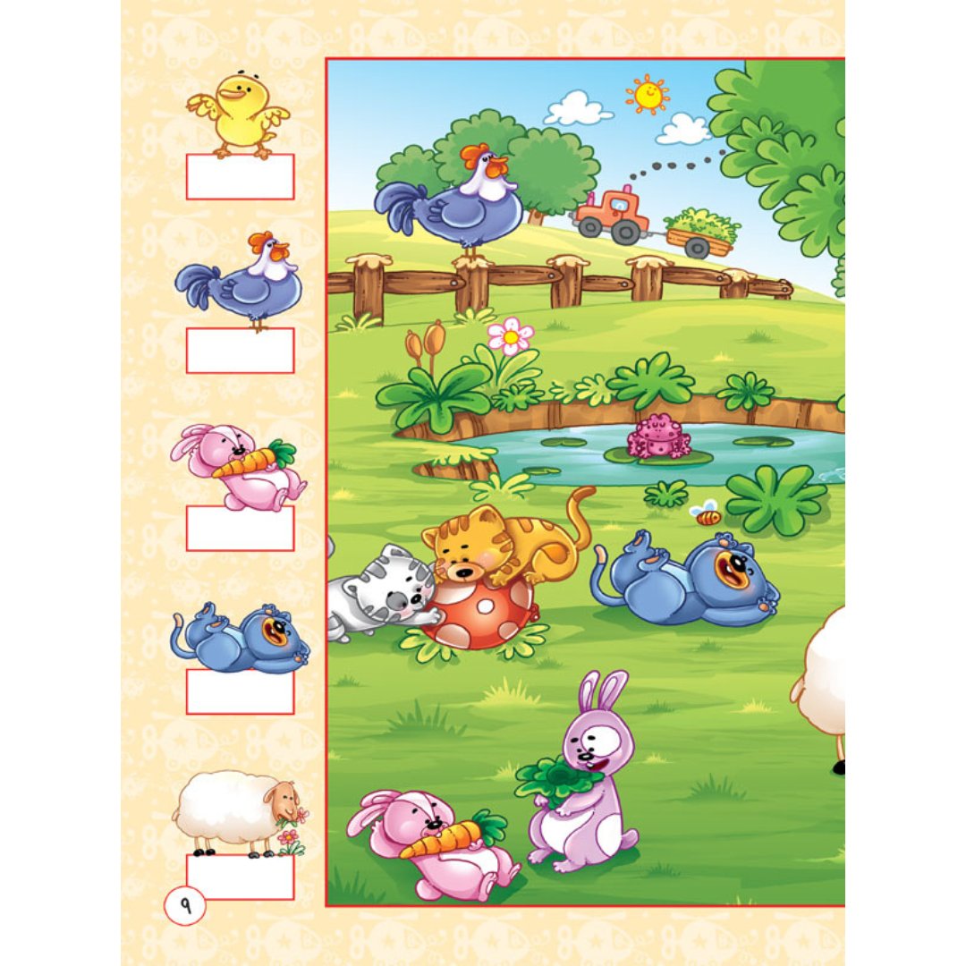 Puzzles and Fun Series – 6 - Part Cognitive Development Set for Kids |+5 Years - Fun Learning Store