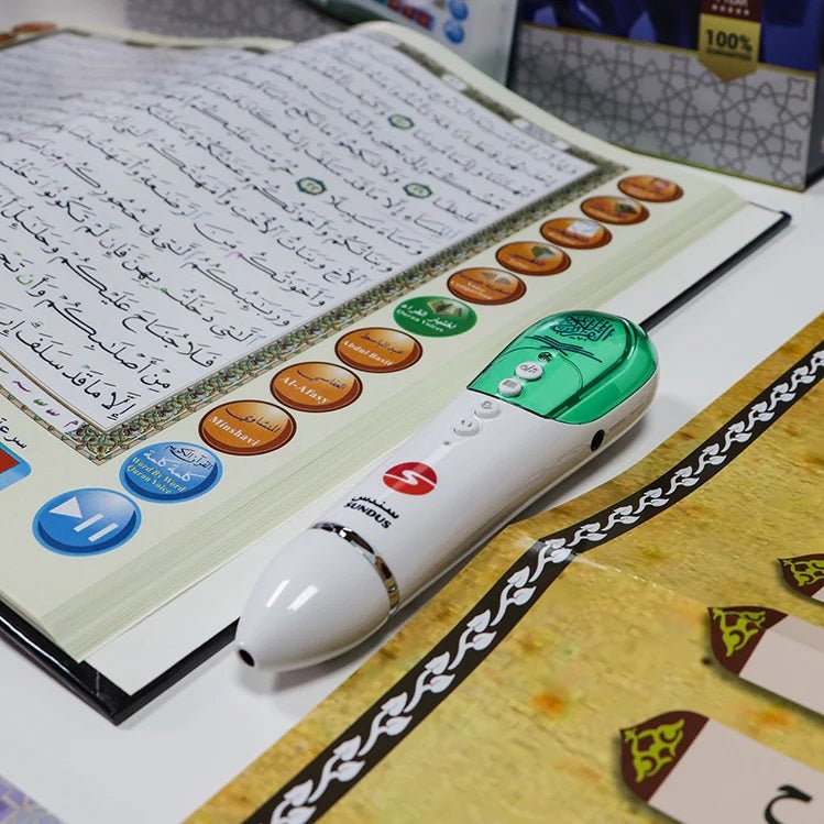 Quran with Reading Pen - 16 GB: Interactive Quran Learning Tool - Fun Learning Store