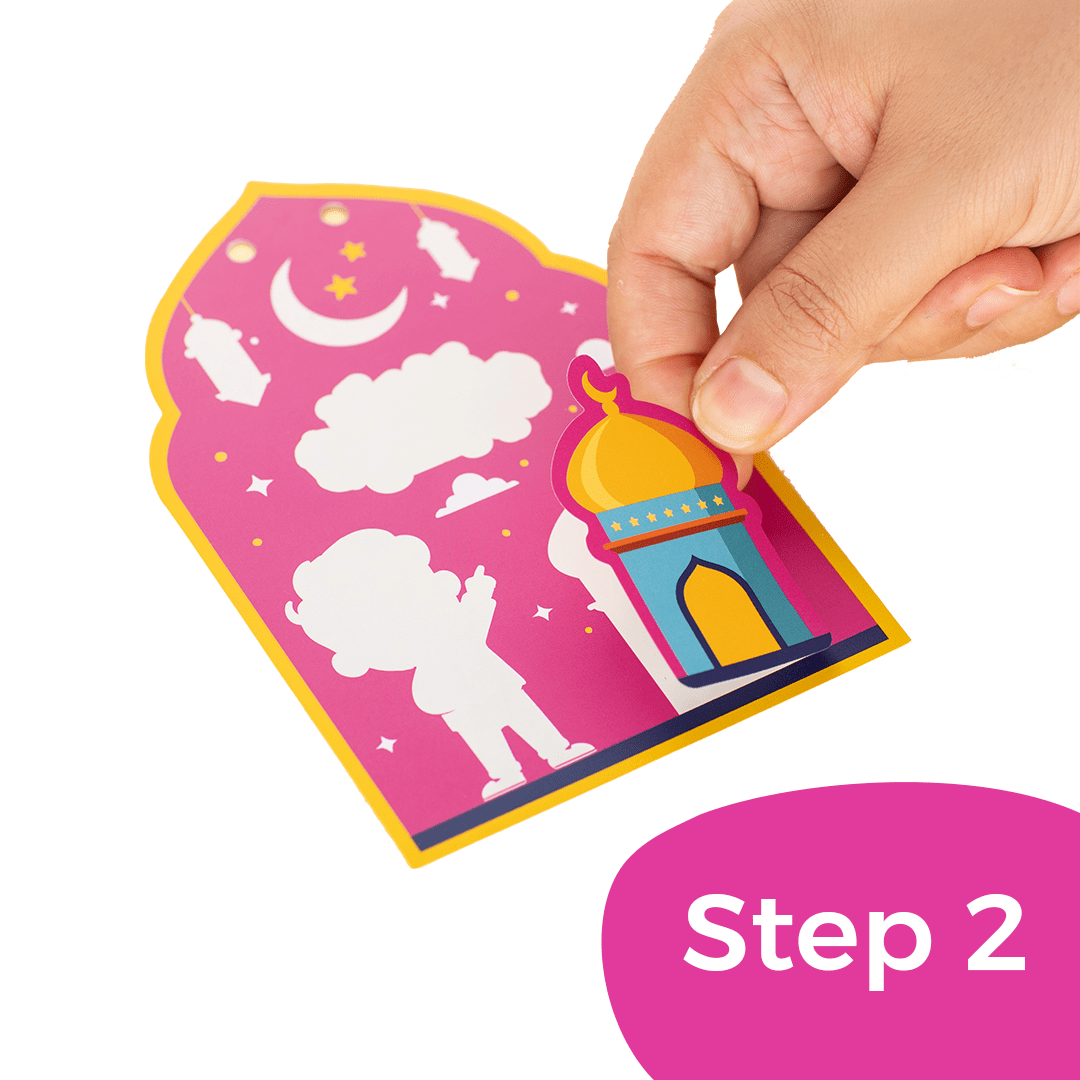 Ramadan Kids Decoration Set - Cards & Stickers for a Fun Ramadan Atmosphere - Fun Learning Store
