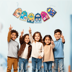 Ramadan Kids Decoration Set - Cards & Stickers for a Fun Ramadan Atmosphere - Fun Learning Store