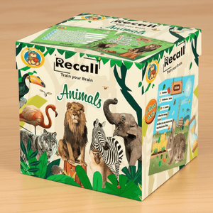 Recall Cards Game for Kids - Animals - Fun Learning Store
