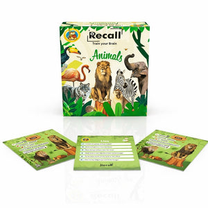 Recall Cards Game for Kids - Animals - Fun Learning Store