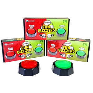 Recordable Fun Buzzers - Set of 2 - Fun Learning Store