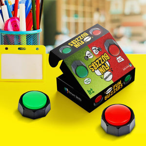 Recordable Fun Buzzers - Set of 2 - Fun Learning Store