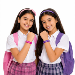 Reward Wristbands for Outstanding Girls | 24 Silicone Bracelets | Arabic - Fun Learning Store