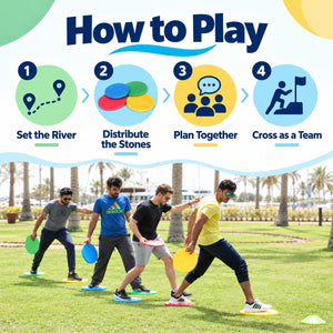 River Crossing – Teamwork & Strategic Planning Challenge - Fun Learning Store