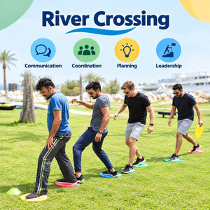 River Crossing – Teamwork & Strategic Planning Challenge - Fun Learning Store
