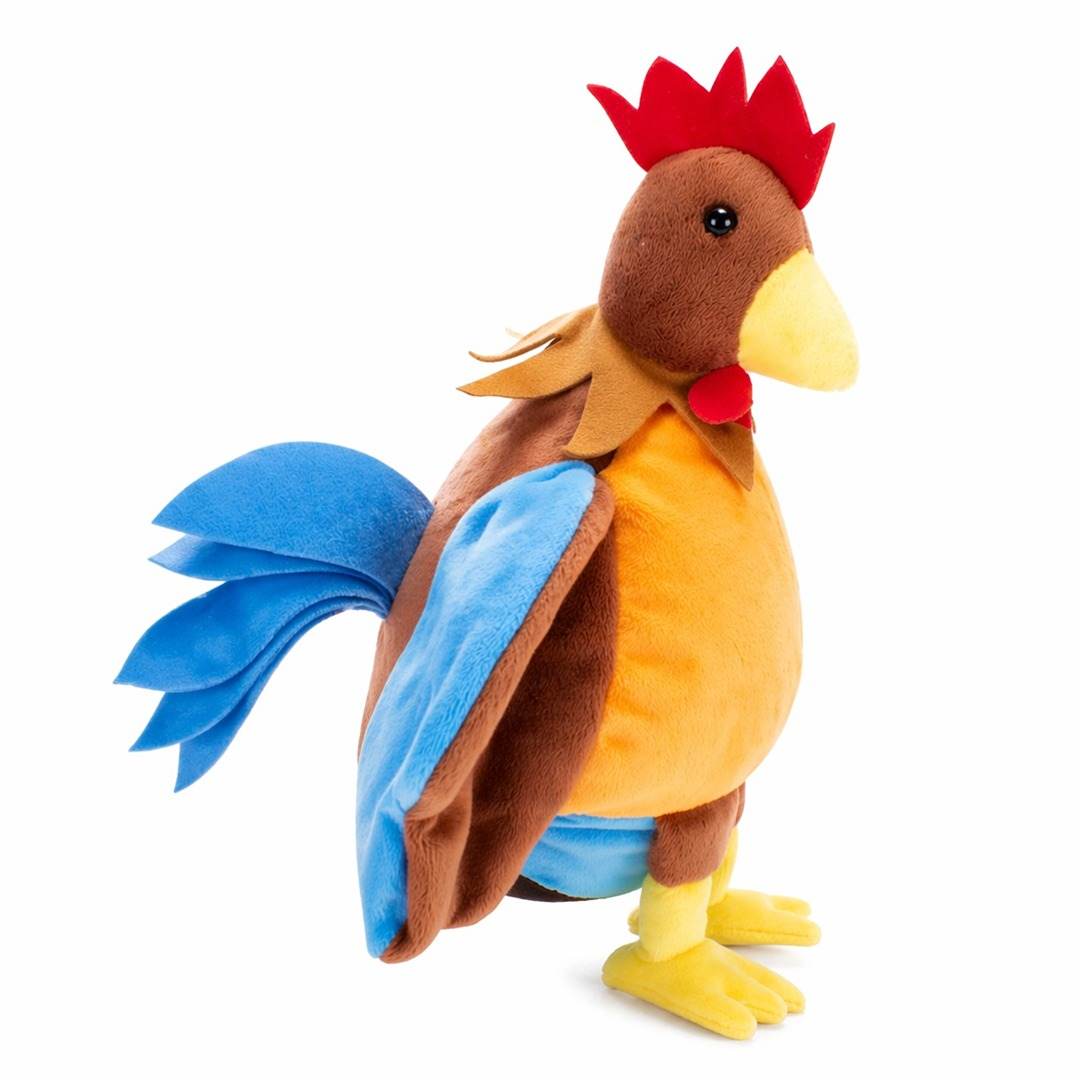 Rooster Hand Glove Puppet: Bring Storytime to Life with Interactive Fun! - Fun Learning Store