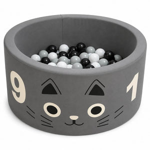 Round Ball Pit with 200 Balls: The Ultimate Indoor Adventure - Fun Learning Store