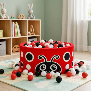 Round Ball Pit with 200 Balls: The Ultimate Indoor Adventure - Fun Learning Store
